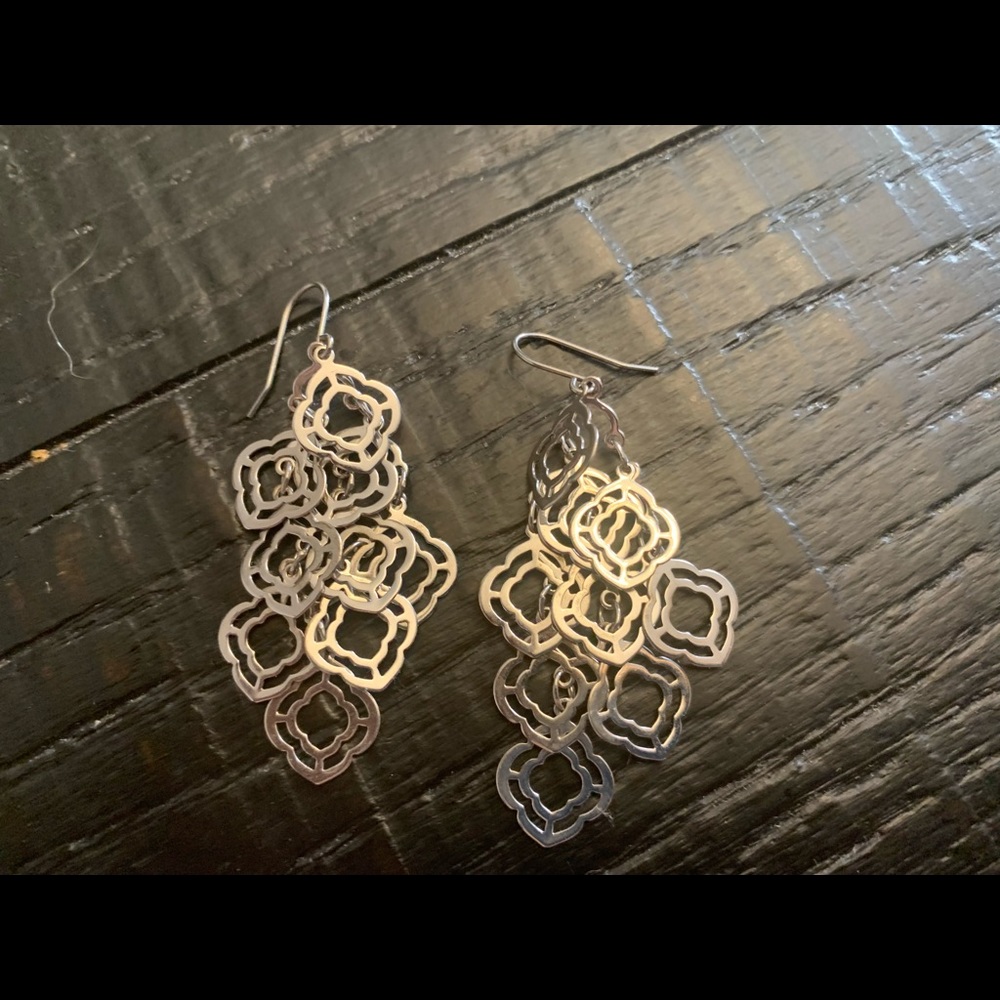 Ultimate silver dangle earring